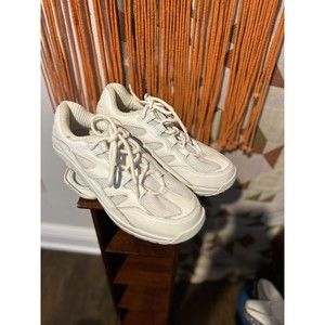 Z Coil Womens Shoes Size 8 Leather Freedom 2000 White Open Spring Heel Walking